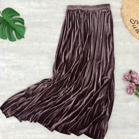 Velvet Pleated Skirt (Series-1)