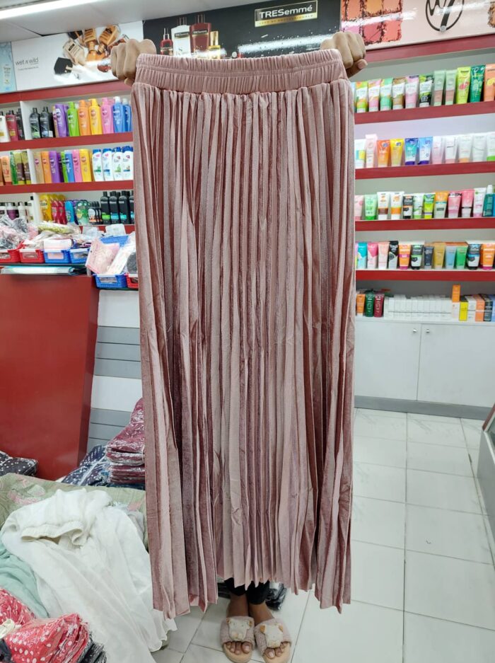 Velvet Pleated Skirt (Series-1) - Image 3