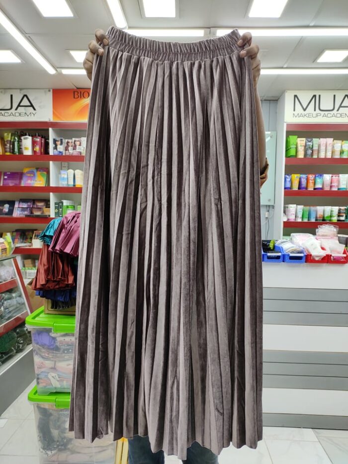 Velvet Pleated Skirt (Series-1) - Image 4