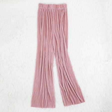1 Colour Pleated Mopping Pant (Light Pink)