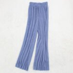 1 Colour Pleated Mopping Pant (Sky Blue)