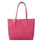 Large-Capacity New Trend Fashion Casual Commuting Portable Tote Bag (Pink)