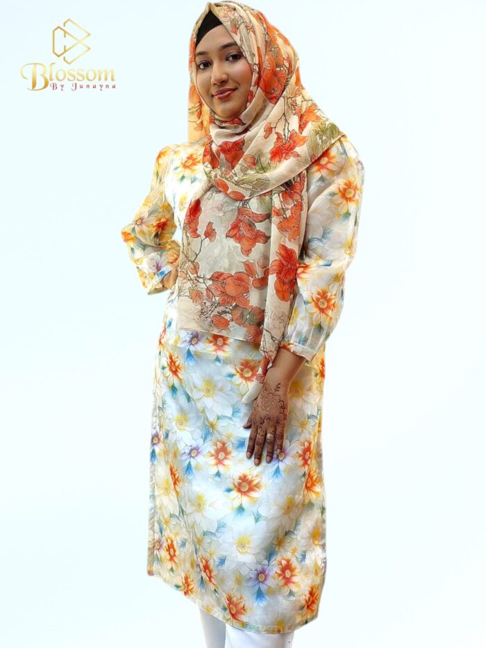 Ghimichu Tissue 2pcs Set (Flower Printed) - Image 2