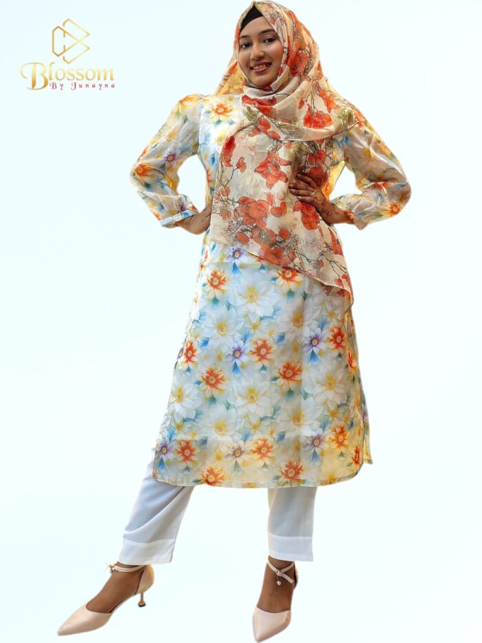 Ghimichu Tissue 2pcs Set (Flower Printed) - Image 3