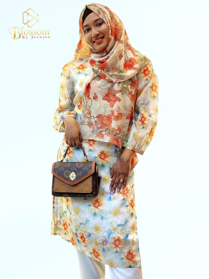 Ghimichu Tissue 2pcs Set (Flower Printed) - Image 4
