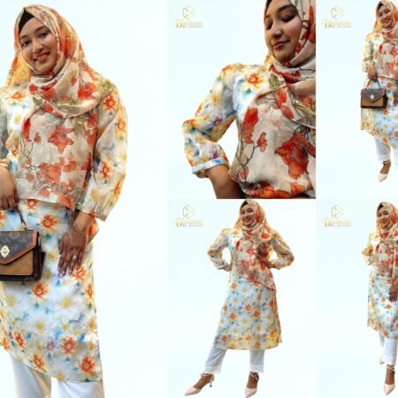 Ghimichu Tissue 2pcs Set (Flower Printed)