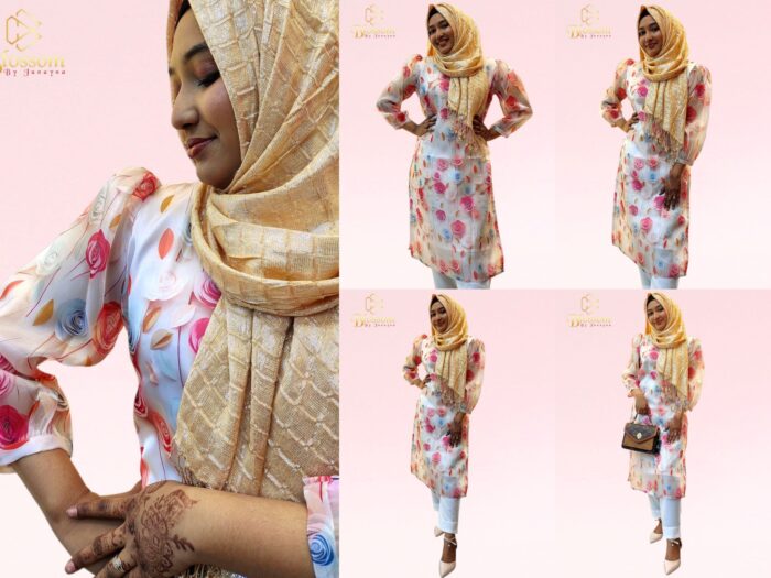 Ghimichu Tissue 2pcs Set (Pink Rose )