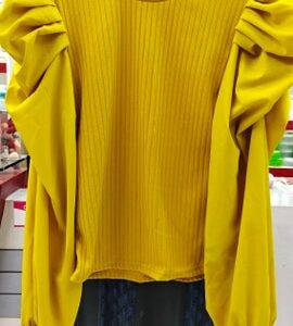Bubble Top 1 Color (Yellow)