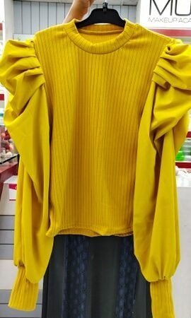 Bubble Top 1 Color (Yellow)