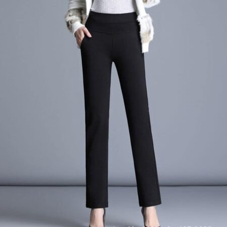 Women's Straight Stretch Pants ( Formal )