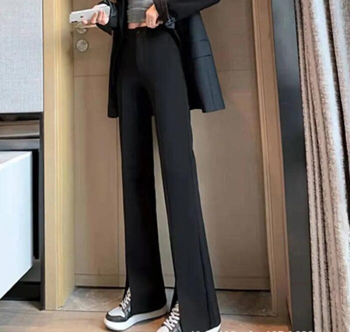 Women's Straight Stretch Fish Tail Pants