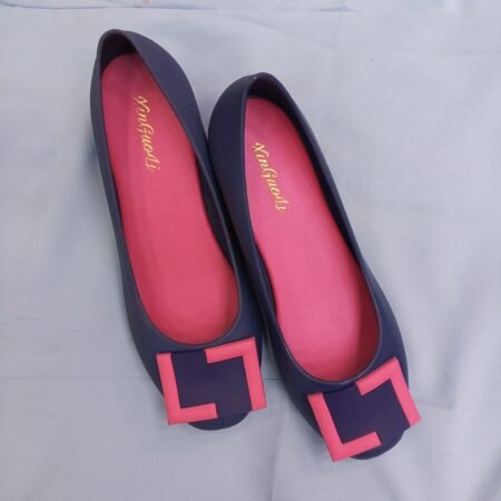 Womens Fashionable Flat-Soled Daily Casual Low-Heeled Shoes (Blue)