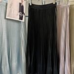 New Spring Women's Shiny Fishtail Skirt - Black