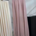 ew Style Women's Starry Gradient Mesh Solid Color Long Skirt With Belt - Pink